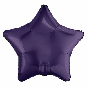 ШФ звезда 19"(48 см)  цвет Темно-фиолетовый 1 шт (Агура)