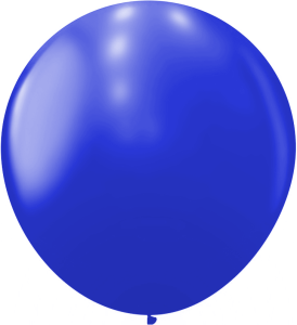 Шар латексный 36"(91см) Синий(250), пастель 1 шт