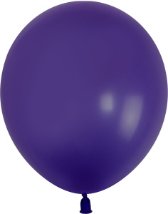 Воздушные шары 100 шт 5"(13 см) Фиолетовый (S50/131), пастель, 100 шт.