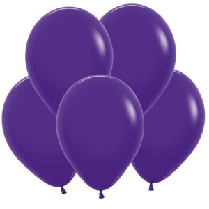 Воздушные шары 100 шт 5"(13 см) фиолетовый ТМ Sempertex