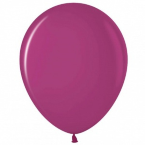 Воздушные шары 100 шт 10"(25 см) пастель Пурпурный (440)