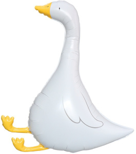 Шар (33''/84 см) Фигура, Гусь, 1 шт., 27434