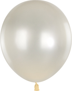 Воздушные шары 100 шт 12"(30 см)  Слоновая кость (M31/571), металлик