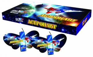 Летающие фейерверки "Астронавт" 12 шт в упаковке