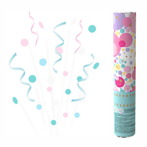 Пневмохлопушка "Макаронс" Разноцвет 20 см 1 шт