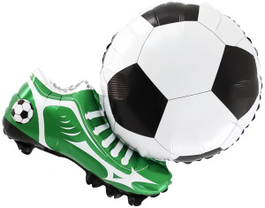Шар (30''/76 см) Фигура, Футбол, Победный Гол, 1 шт., 27555