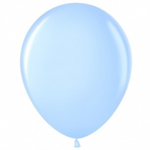 Воздушные шары 100 шт 5"/13 см светло-голубой  Малайзия