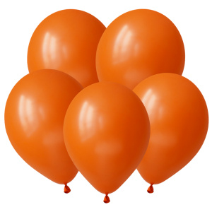 Воздушные шары 100 шт 12"(30 см) оранжевый ТМ DECOBAL