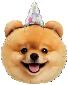 Шар (28''/71 см) Фигура, Собачка в колпачке, 1 шт. в уп., 26959