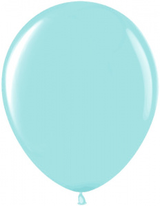 Воздушные шары 100 шт 5"(13см) металлик Мятный (874)