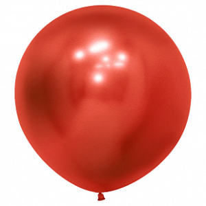 Шар 24" (60 см) Рефлекс цвет красный 1 шт ТМ Sempertex