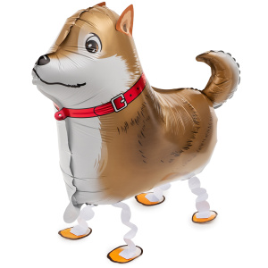 Шар 3D (24''/61 см) Ходячая Фигура, Лайка, 1 шт. в уп., R2269P