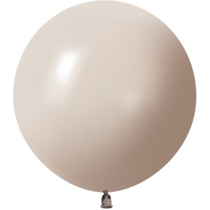 Шар (24''/61 см) Белый песок, пастель ретро, 3 шт.