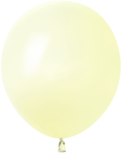 Шар (5''/13 см) Светло-желтый, макарунс, 100 шт., 512-05H02