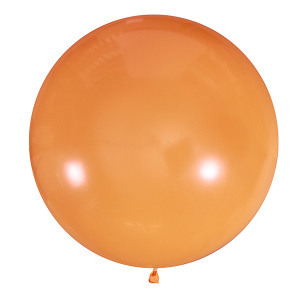 Воздушные шары 24"(61 см) пастель ORANGE 1 шт