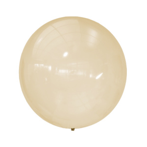 Воздушные шары 24"(61 см) кристалл Bubble ORANGE 1 шт
