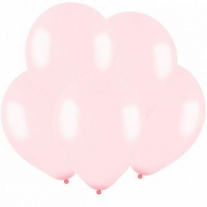Воздушные шары 100 шт 12"(30 см) пастель нежно- розовый ТМ Веселуха