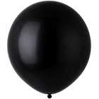 Воздушные шары 24"(60 см) Пастель  Black 1 шт