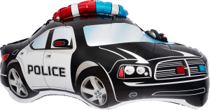 Шар (26''/66 см) Фигура, Полицейская машина, 1 шт. в уп., 26273P