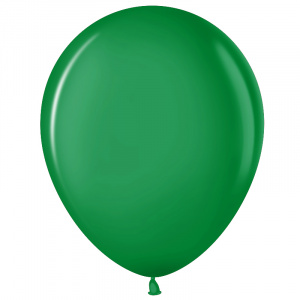 Воздушные шары 100 шт 12"/30 см темно-зеленый (271) Малайзия