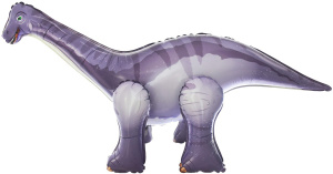 Шар 3D (47''/119 см) Фигура, Динозавр Диплодок, 1 шт. в уп., 27144