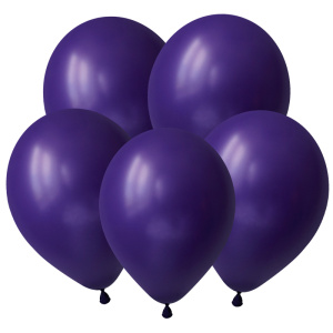 Воздушные шары 100 шт 12"(30 см) Фиолетовый ТМ DECOBAL