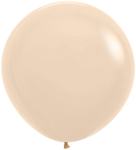 Шар (24''/61 см), Телесный (661), макарунс, 3 шт., 418704