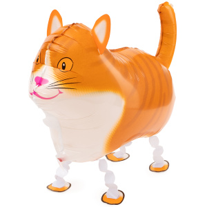 Шар 3D (24''/61 см) Ходячая Фигура, Кот, 1 шт. в уп., R275P