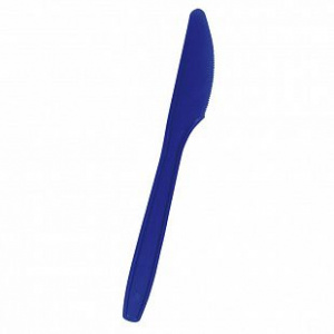 Ножи  пластиковые "Делюкс" Синие 12 шт