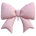 1207-6210 К ФИГУРА Бант розовый сатин