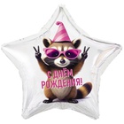 1202-4207 К 18" РУС ДР Енот в колпаке