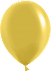 Воздушные шары 100 шт 10"(25 см) пастель Горчичный