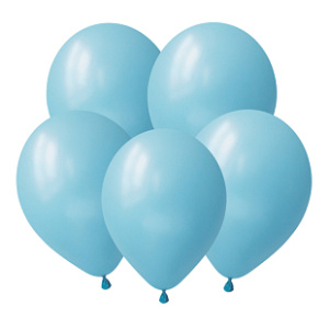 ВШ 100 шт 5"(13 см) Голубой ТМ DECOBAL