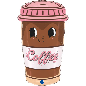 Шар (24''/61 см) Фигура, Кофе, 1 шт. в уп., G72240-P