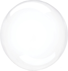 Шар-сфера 3D, DECO BUBBLE 36"(91см) прозрачный 1 шт Китай