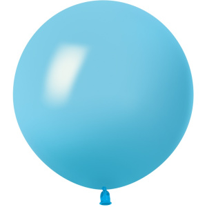 Шар (24''/61 см), Голубой, пастель, 3 шт., 512-24S04