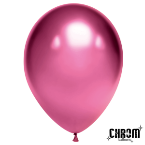 Воздушные шары 12"(30см)Хром фуксия 50 шт