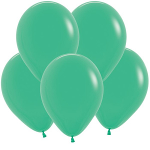 Воздушные шары 100 шт 12"(30 см) зеленый ТМ Sempertex
