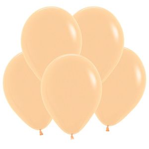 Воздушные шары 100 шт 5"(13 см) персик ТМ Sempertex