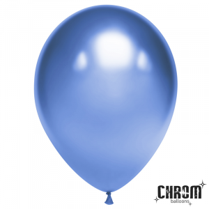 Воздушные шары 5"(13 см) синий, хорм 50 шт