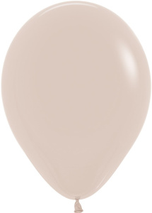 Воздушные шары 100 шт 9"(23 см) Белый песок ТМ Sempertex