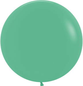Шар латексный 30"(76см) Зеленый (030), пастель 1 шт