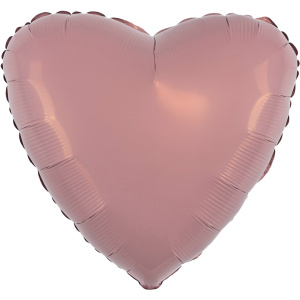 Шар (19''/48 см) Сердце, Пустынная роза, Бохо, 1 шт.,