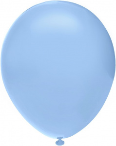 Воздушные шары 100 шт (5''/13 см) Макарунс, Нежно-голубой (829), пастель