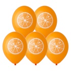 1103-3004 Шар с рисунком 14" Апельсин