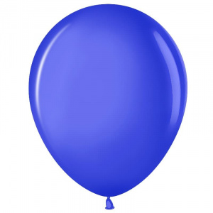Воздушные шары 100 шт 10''(25 см) Синий (250), пастель