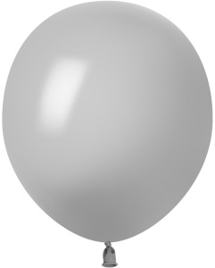 Шар (12''/30 см) Серый, пастель ретро, 100 шт.