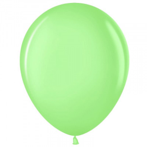 Воздушные шары 100 шт 10''(25 см) Лайм (471), пастель