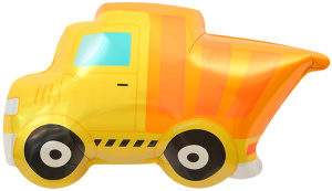 Шар (26''/66 см) Фигура, Грузовик Самосвал, 1 шт. в уп., 27017P