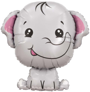 Шар (31''/79 см) Фигура, Слоненок, 1 шт. в уп., 940561